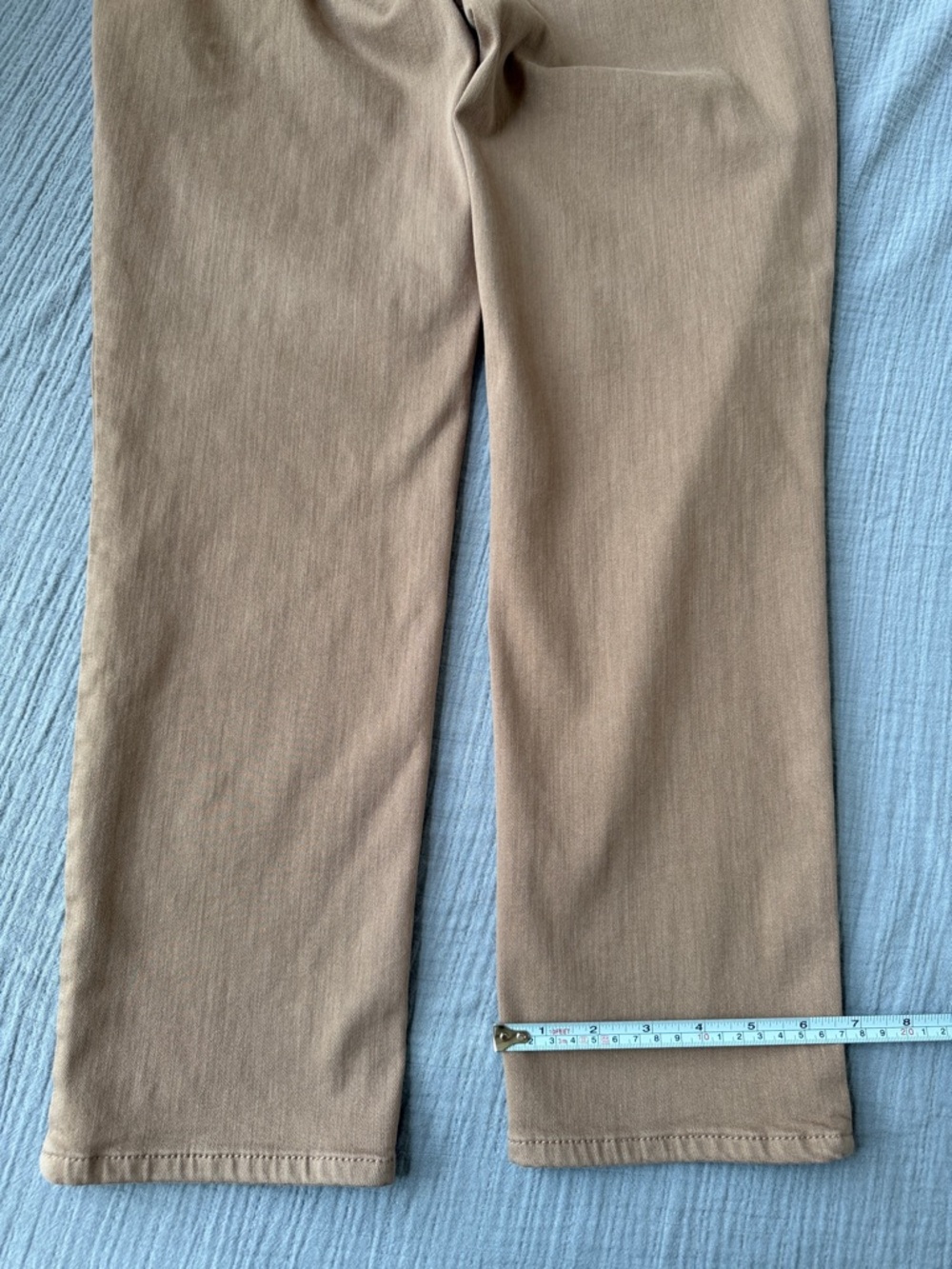 Chico's Ankle Jeans in Camel Brown - Picture 9 of 9